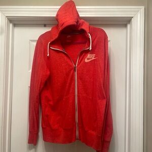 Nike coral Full-Zip Hoodie